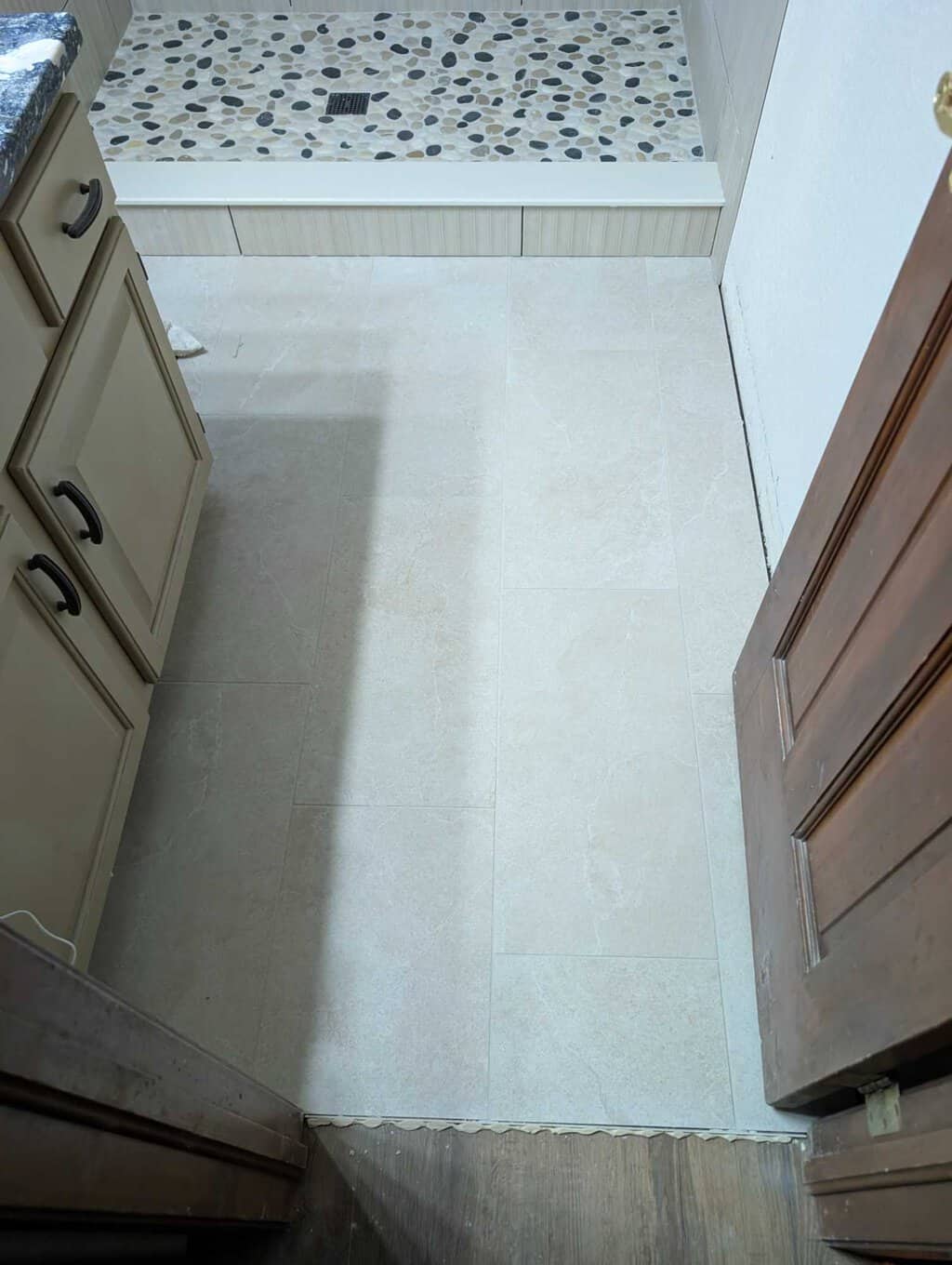 The dried finished guest floor