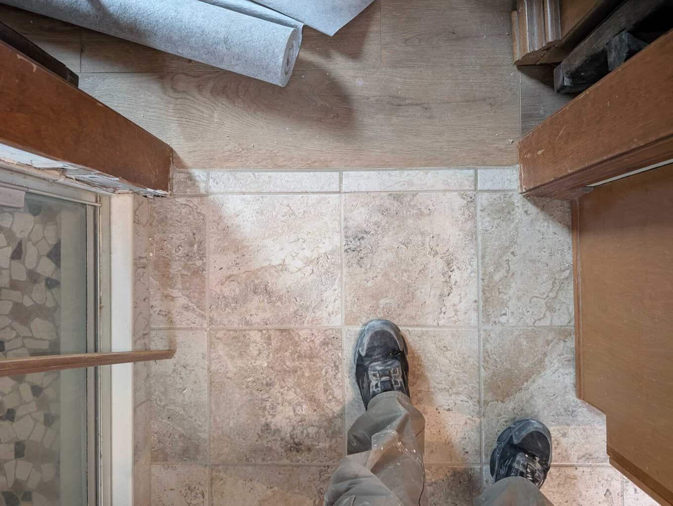Doorway tile added