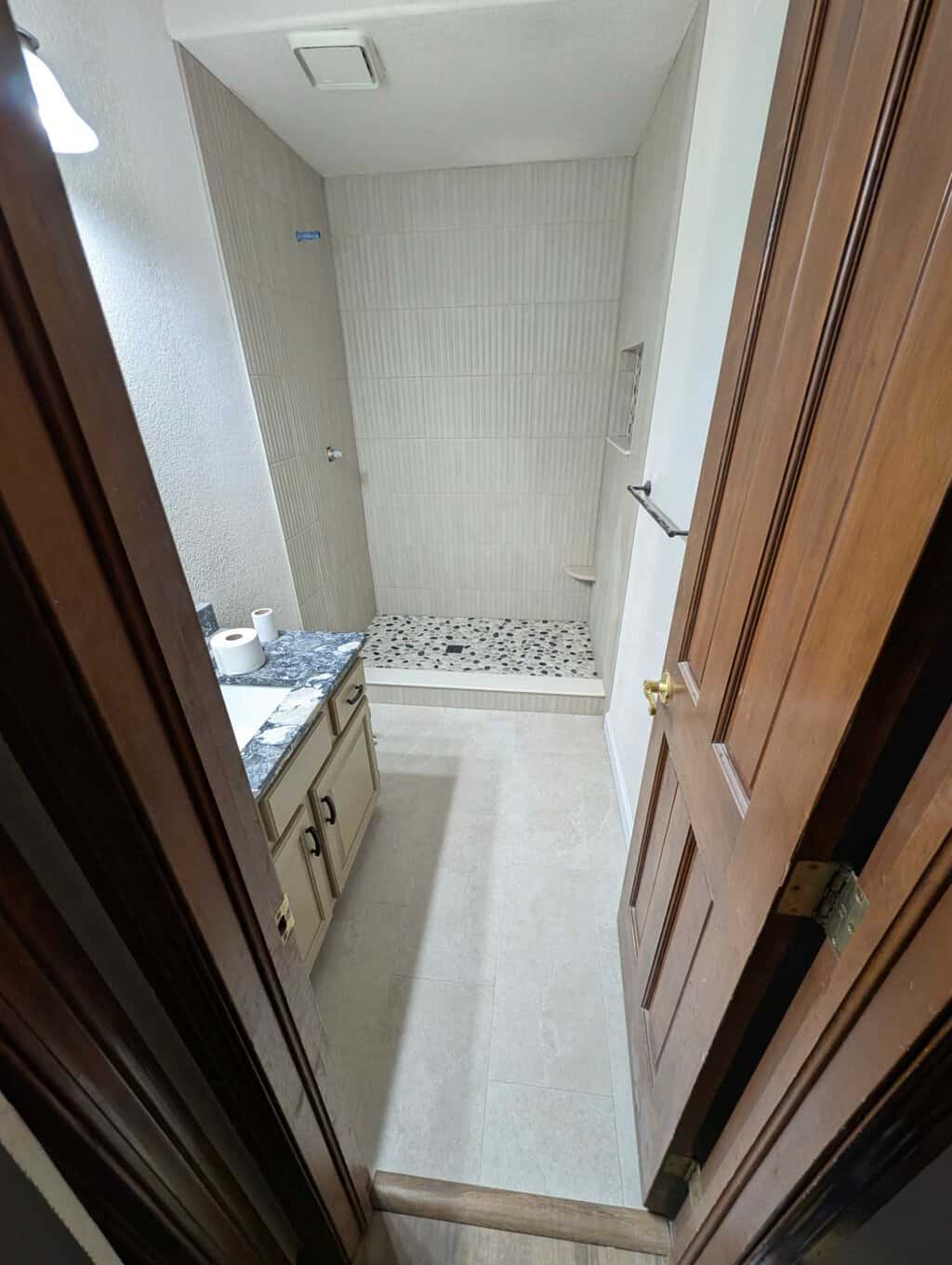 Guest bath remodel almost done