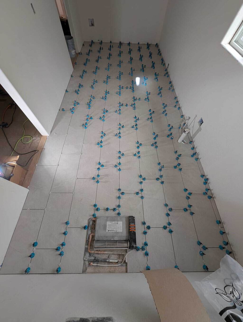 Kitchen floor fully set