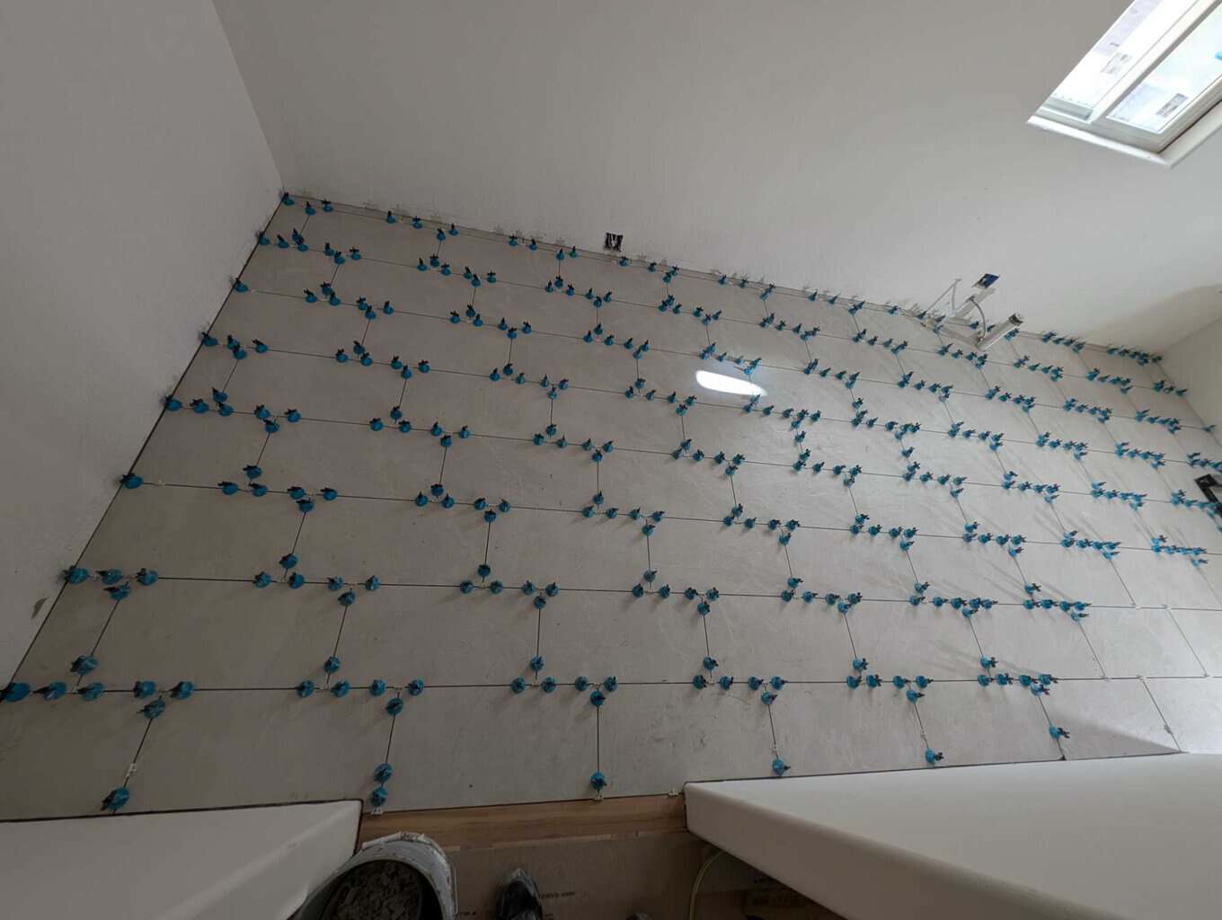 Kitchen floor fully set