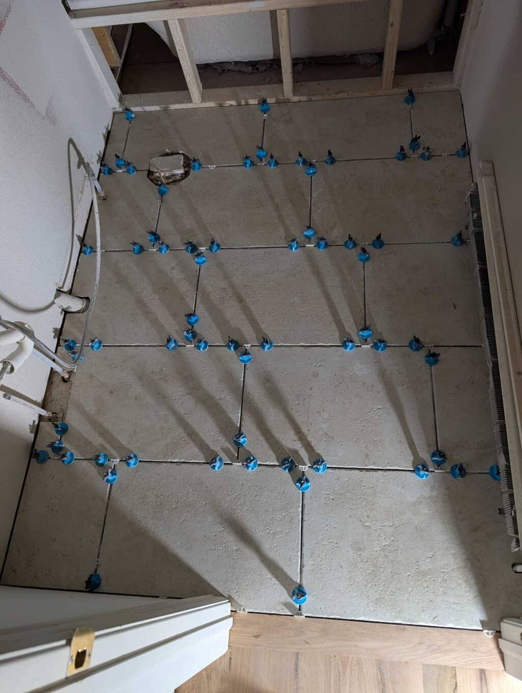 Hall bath tile set