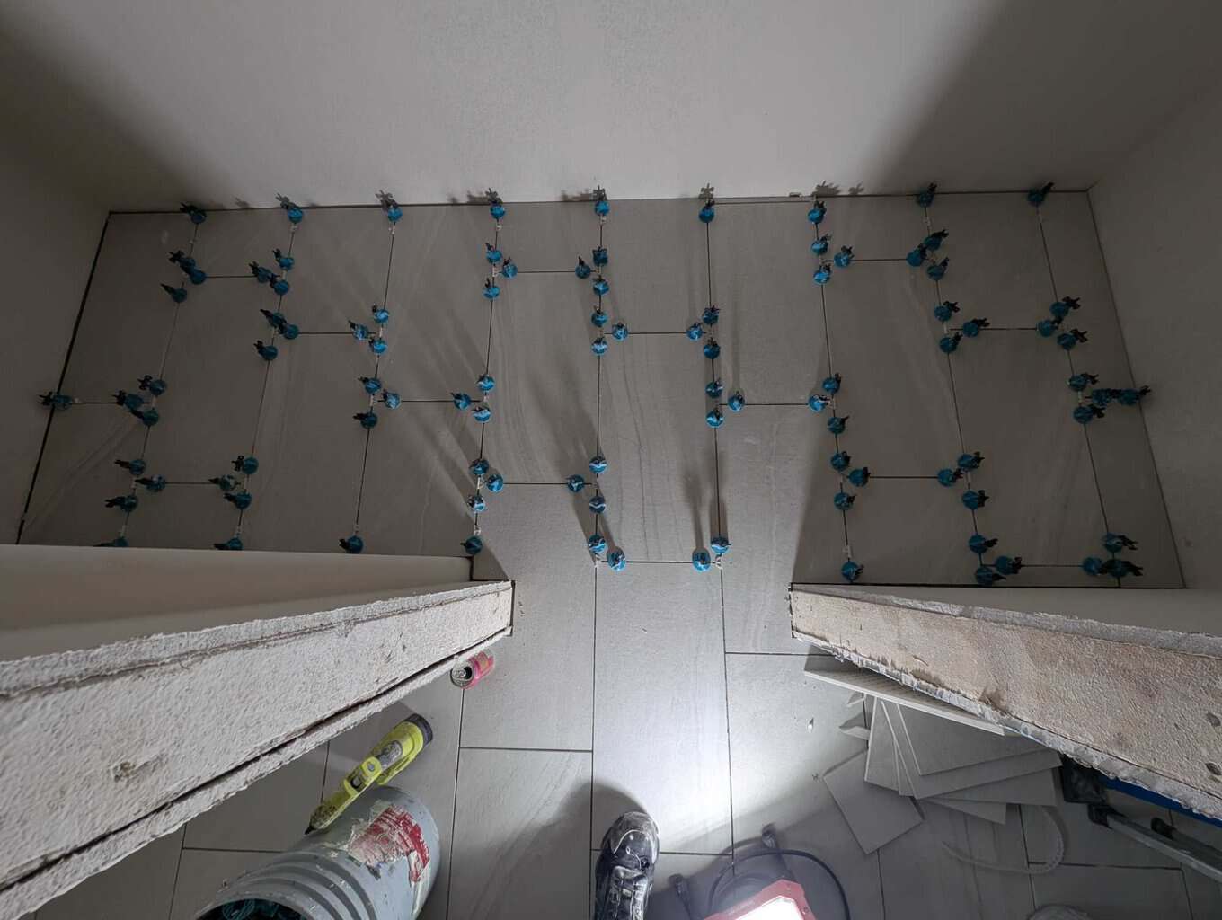 Closet and full primary bath floor set