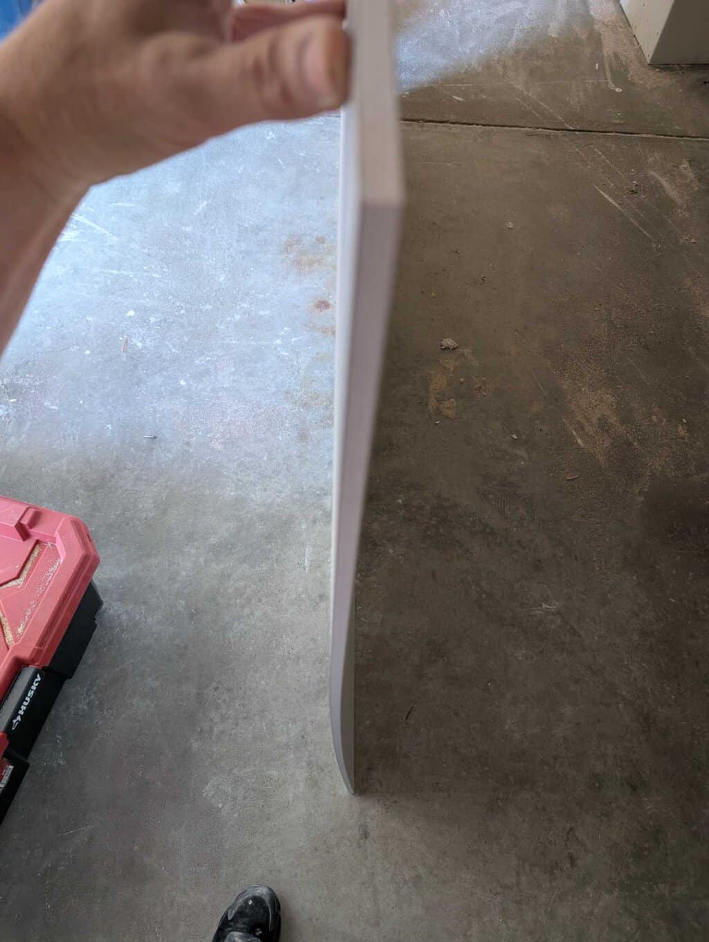 Difficult getting the back panel into the jack and jill bath